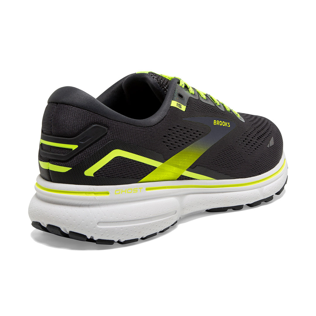 Brooks Ghost 15 Womens | Ebony/white/nightlife