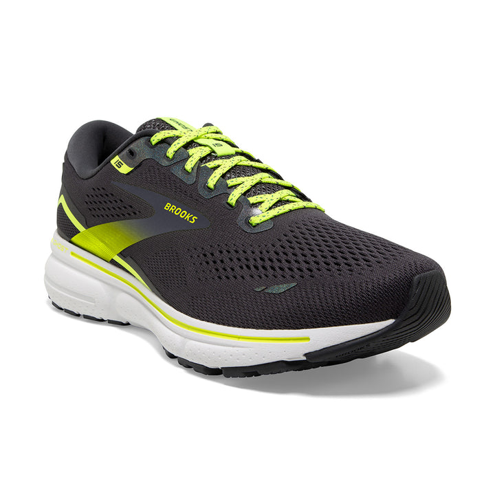 Brooks Ghost 15 Womens | Ebony/white/nightlife