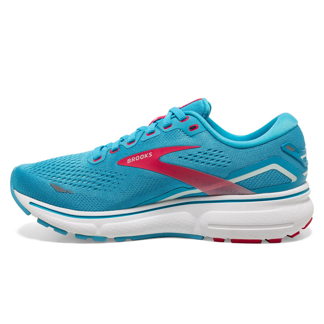 Brooks Ghost 15 Womens | Blue/raspberry/skylight