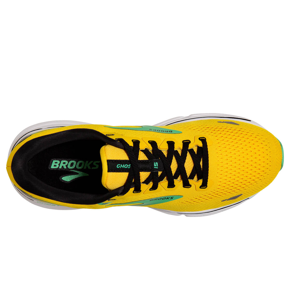Brooks ghost mens yellow top
