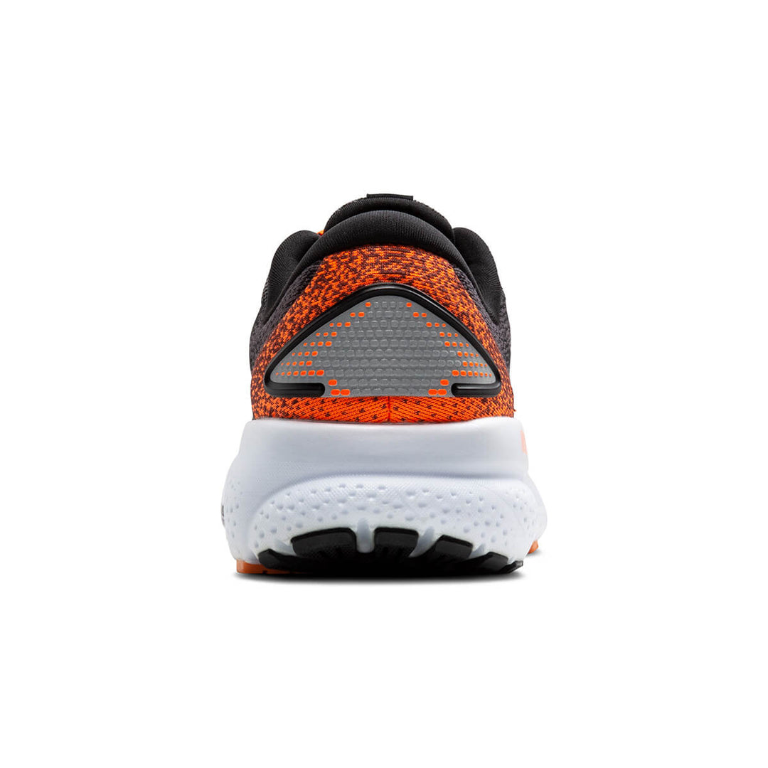 Brooks Ghost 16 Womens Running Shoes | Black/orange/white back