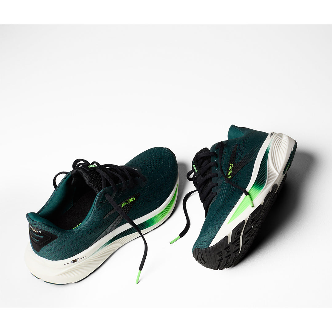 Brooks Ghost 17 Mens | Atlantic Deep/black/green
