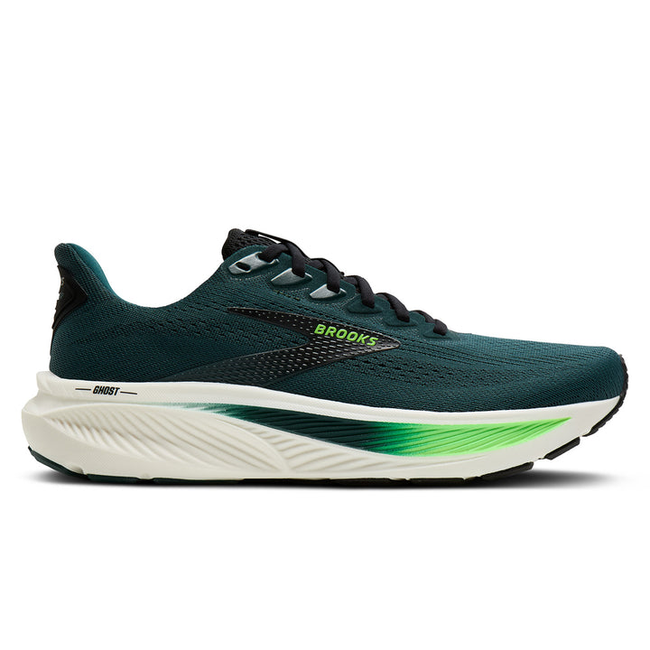 Brooks Ghost 17 Mens | Atlantic Deep/black/green