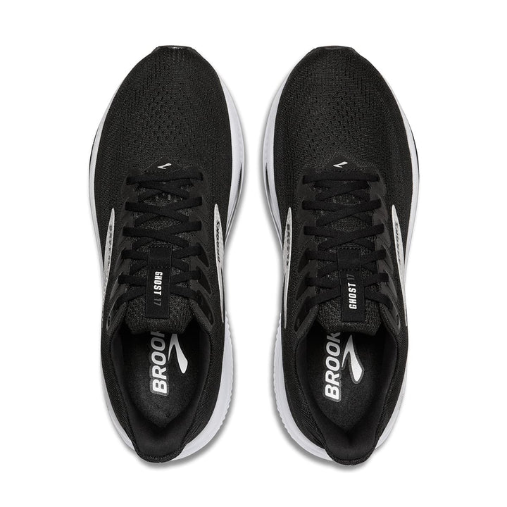Brooks Ghost 17 Mens Running Shoes Black Grey top