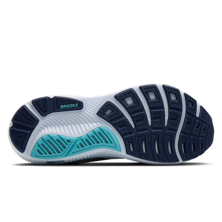 Brooks Ghost 17 Mens | White/beacon Blue/ipanema