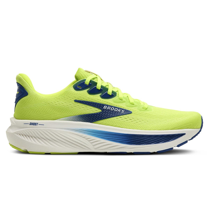 Brooks Ghost 17 Mens Running Shoes Acid Lime Navy