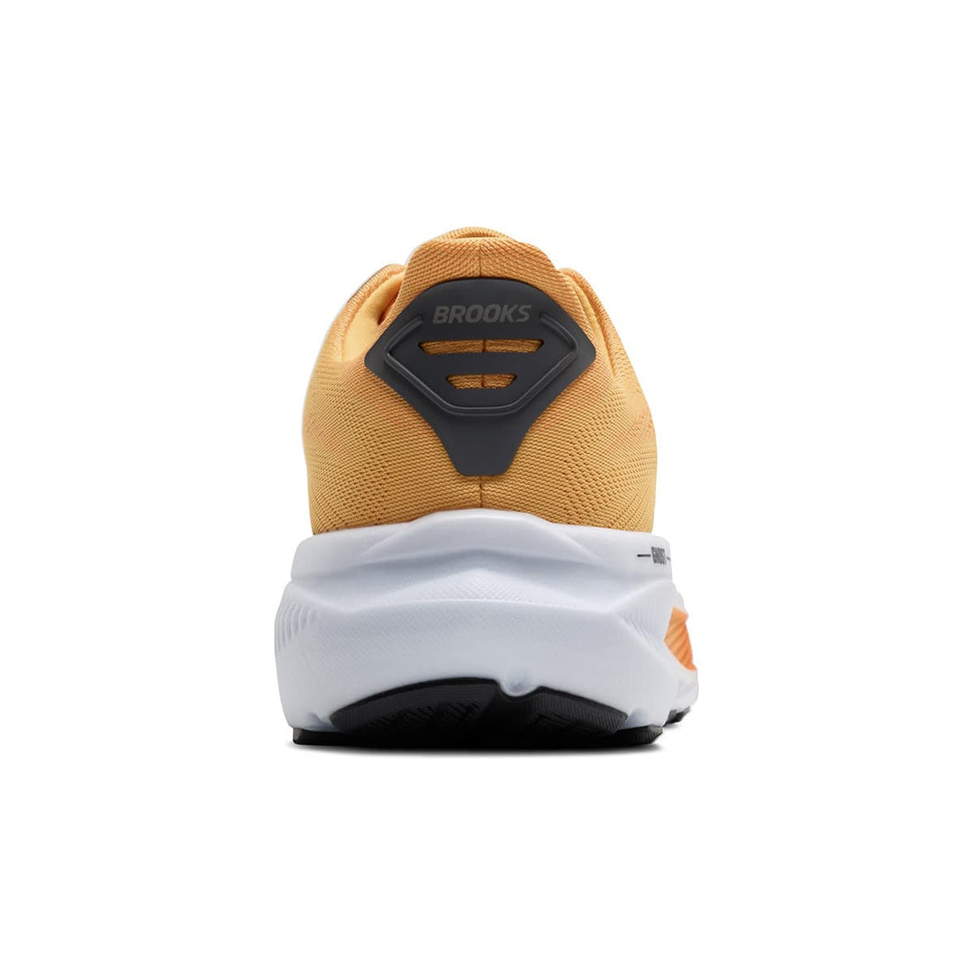 Brooks Ghost 17 Mens Running Shoes Blazing Orange and yellow heel