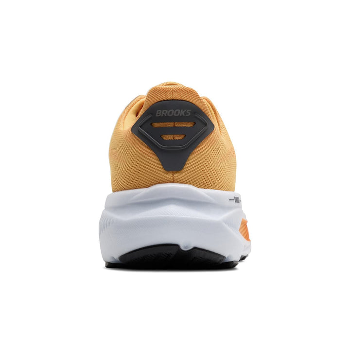 Brooks Ghost 17 Mens Running Shoes Blazing Orange and yellow heel