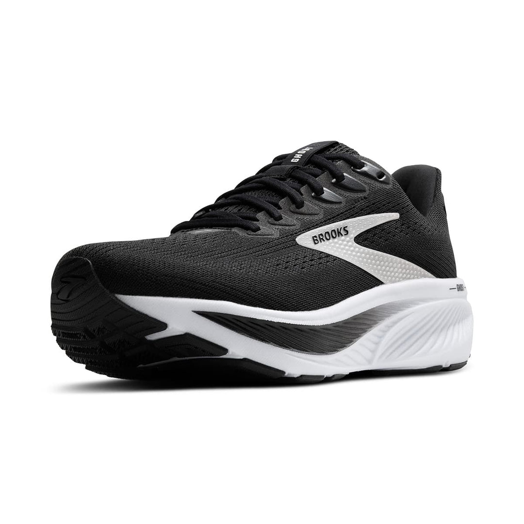 Brooks Ghost 17 Womens Running Shoes Black angle shot