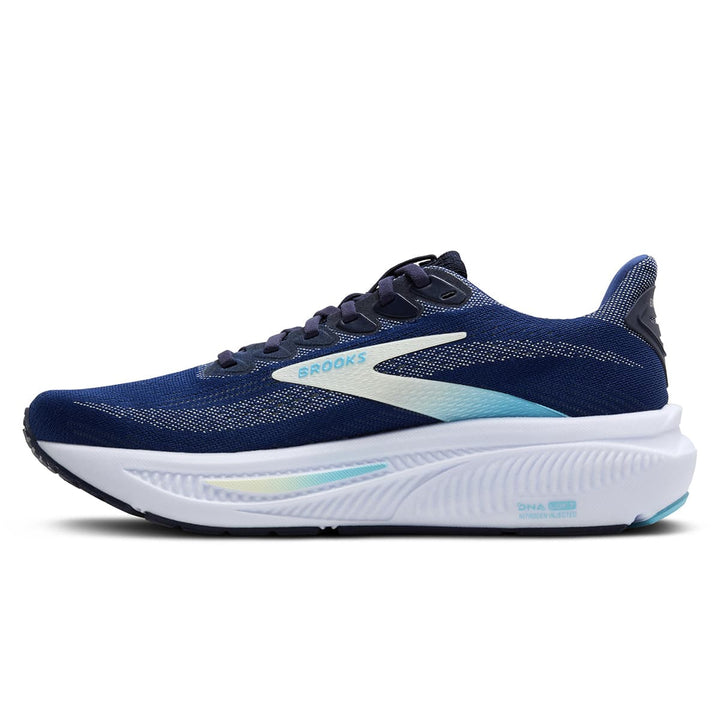 Brooks Ghost 17 Womens | Navy/green/turquoise