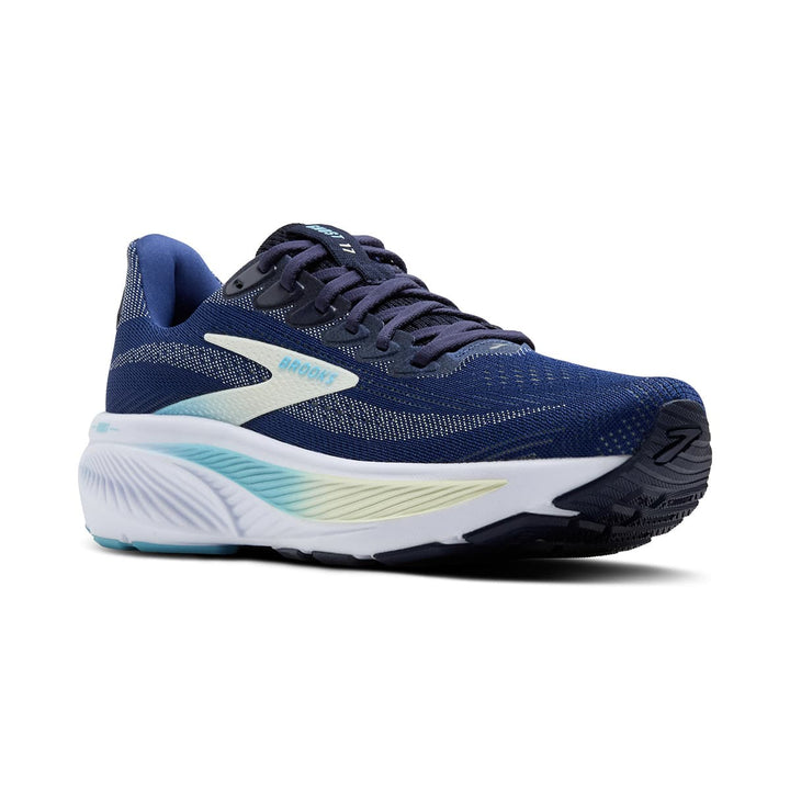 Brooks Ghost 17 Womens | Navy/green/turquoise