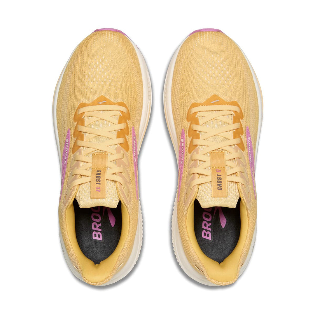 Brooks Ghost 17 Womens | Apricot/grey/pink