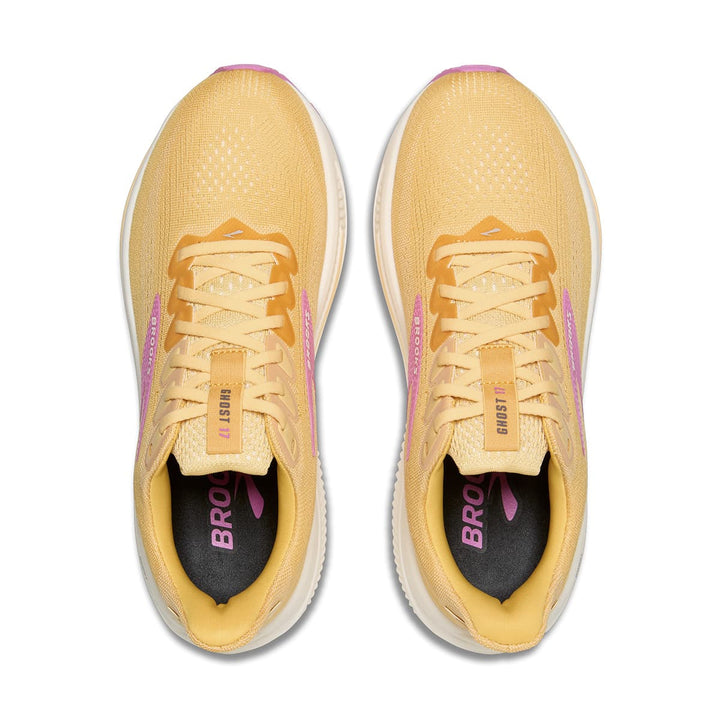 Brooks Ghost 17 Womens | Apricot/grey/pink