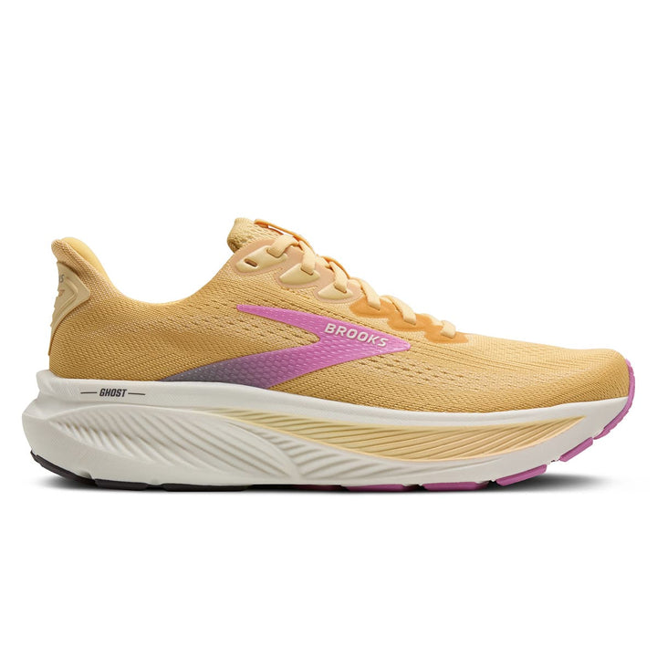 Brooks Ghost 17 Womens | Apricot/grey/pink