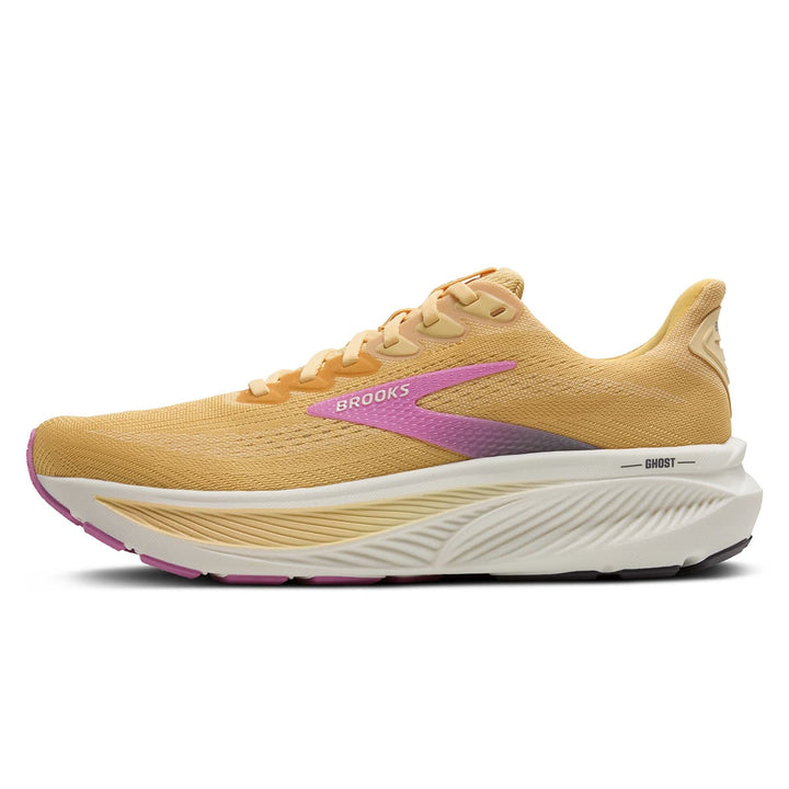 Brooks Ghost 17 Womens | Apricot/grey/pink