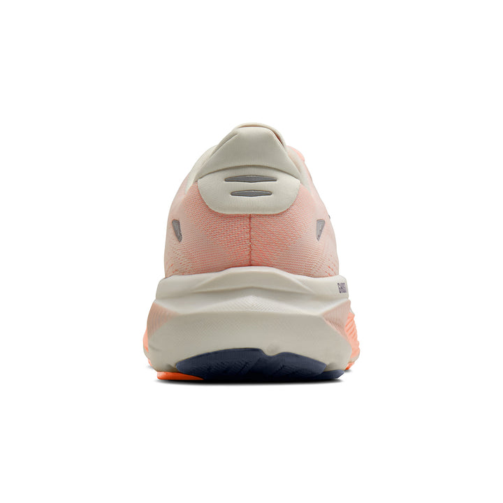 Brooks Ghost 18 Womens | Star White/cyber Peach/grey