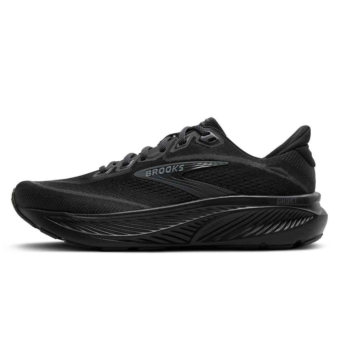 Brooks Ghost 18 Womens | Black/black/ebony