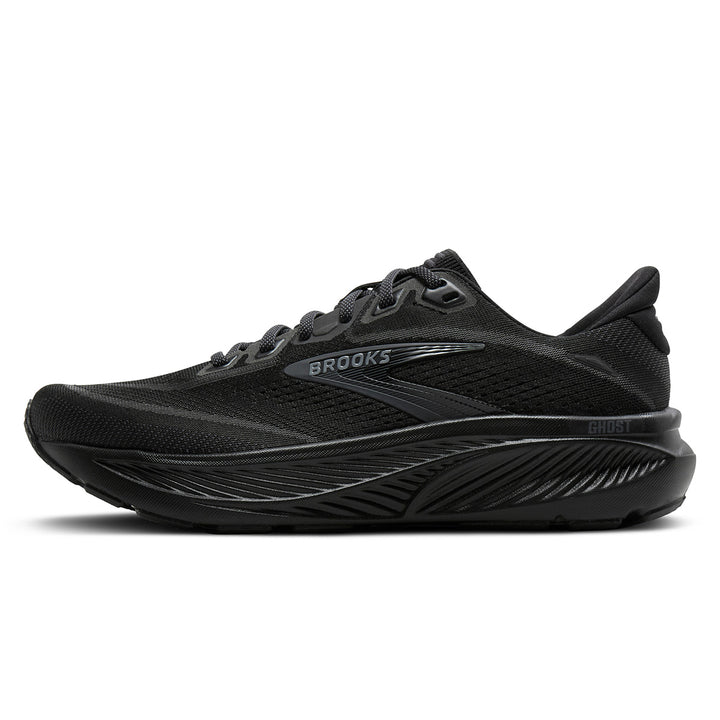 Brooks Ghost 18 Womens | Black/black/ebony