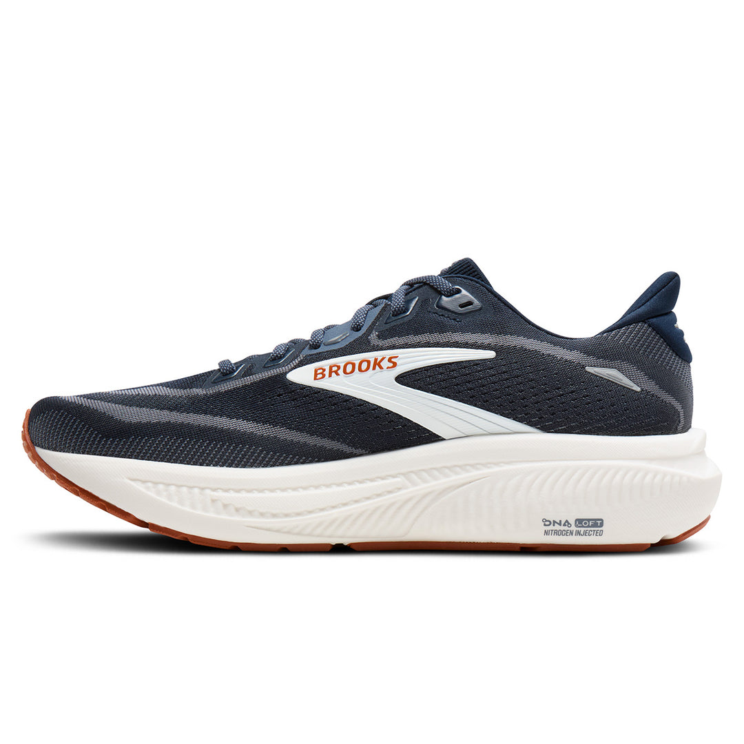 Brooks Ghost 18 Mens | Navy Blazer/red Earth/blue