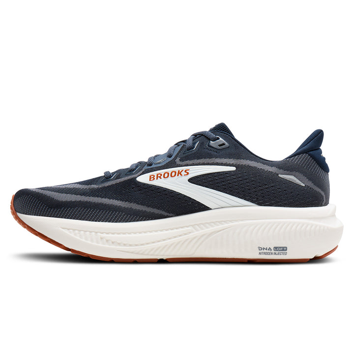 Brooks Ghost 18 Mens | Navy Blazer/red Earth/blue