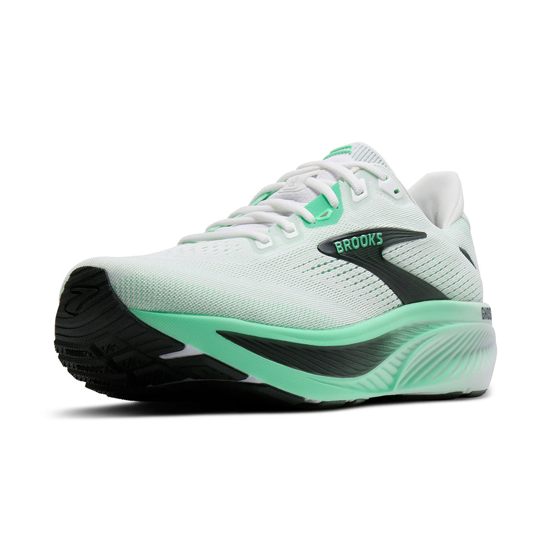 Brooks Ghost 18 Mens | White/spring Bud/spruce