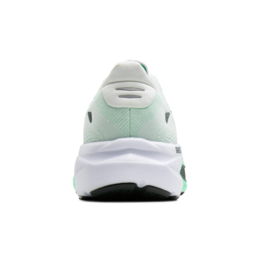 Brooks Ghost 18 Mens | White/spring Bud/spruce