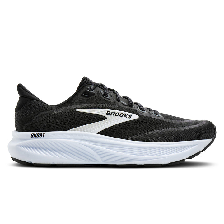 Brooks Ghost 18 Mens | Black/grey/white