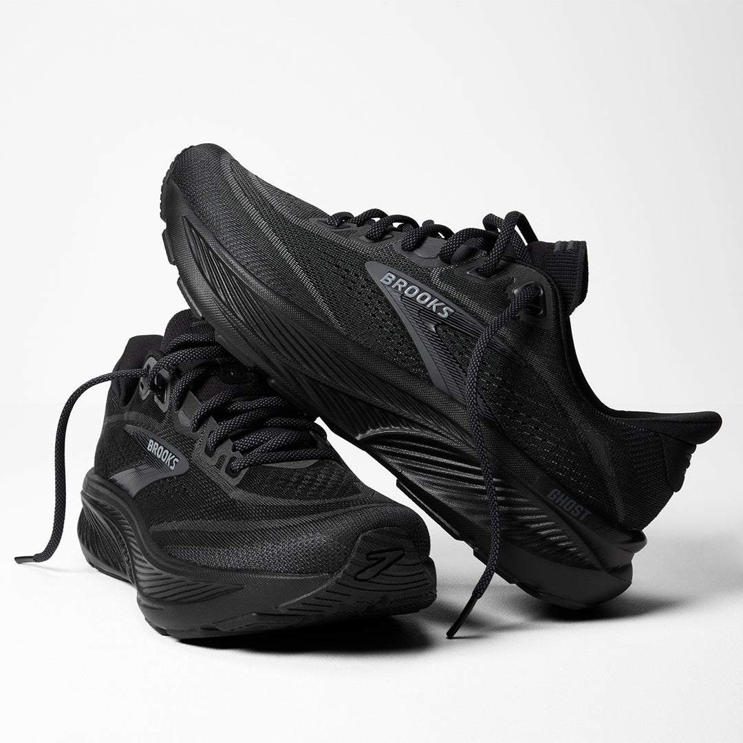 Brooks Ghost 18 Mens | Black/black/ebony