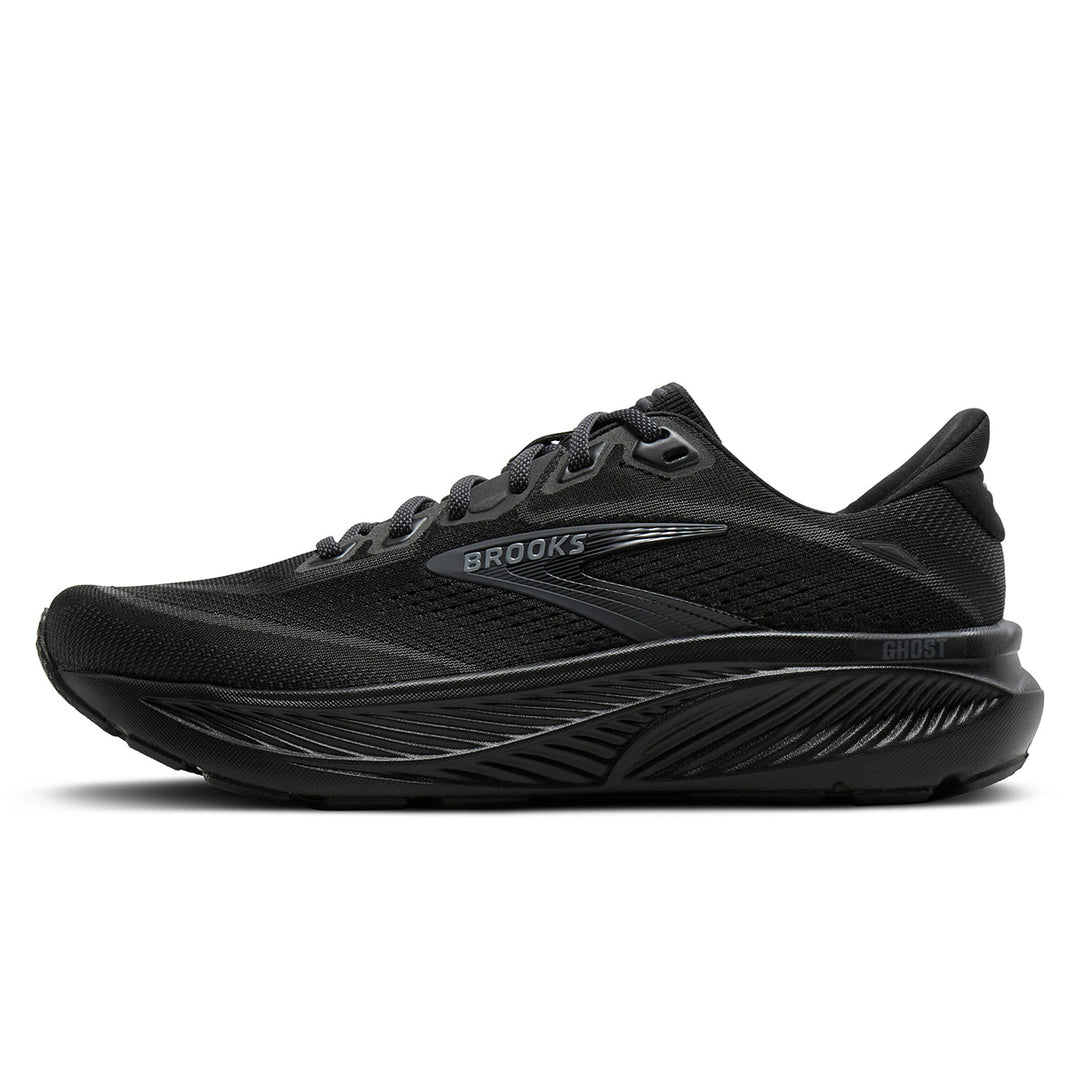 Brooks Ghost 18 Mens | Black/black/ebony