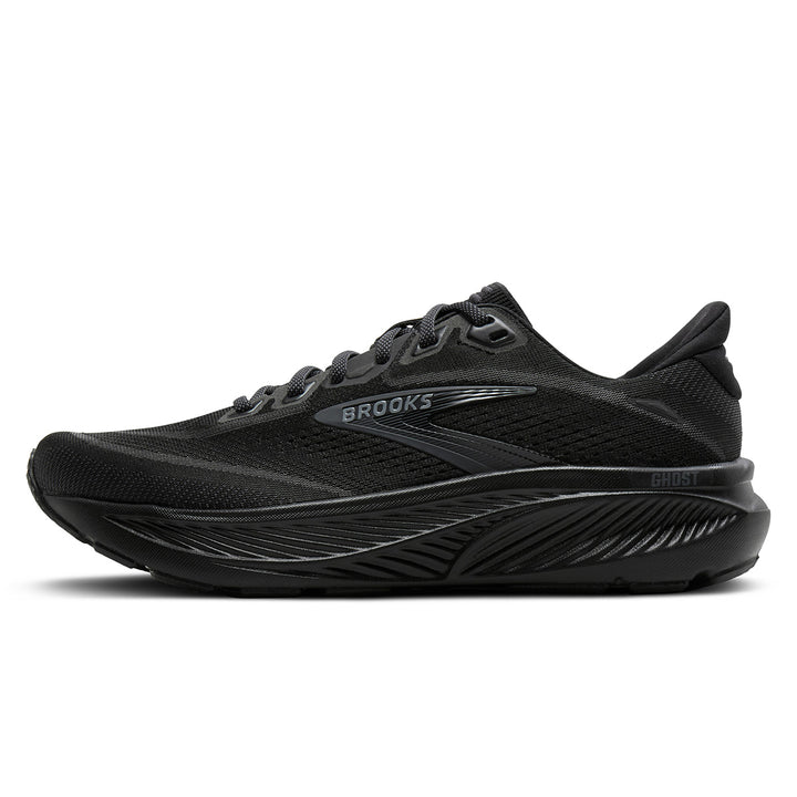 Brooks Ghost 18 Mens | Black/black/ebony