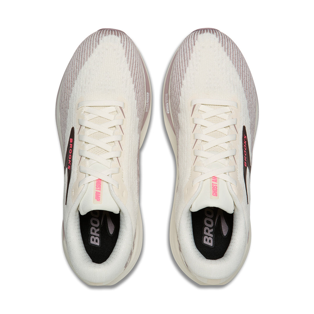 Brooks Ghost AMP Womens | Arctic Wolf/dove/pink