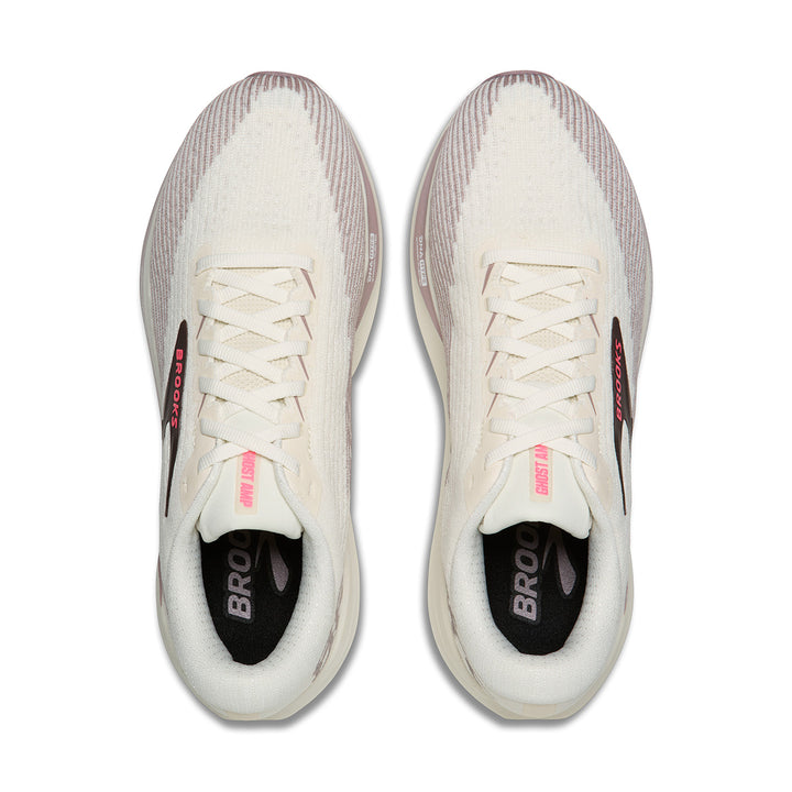 Brooks Ghost AMP Womens | Arctic Wolf/dove/pink