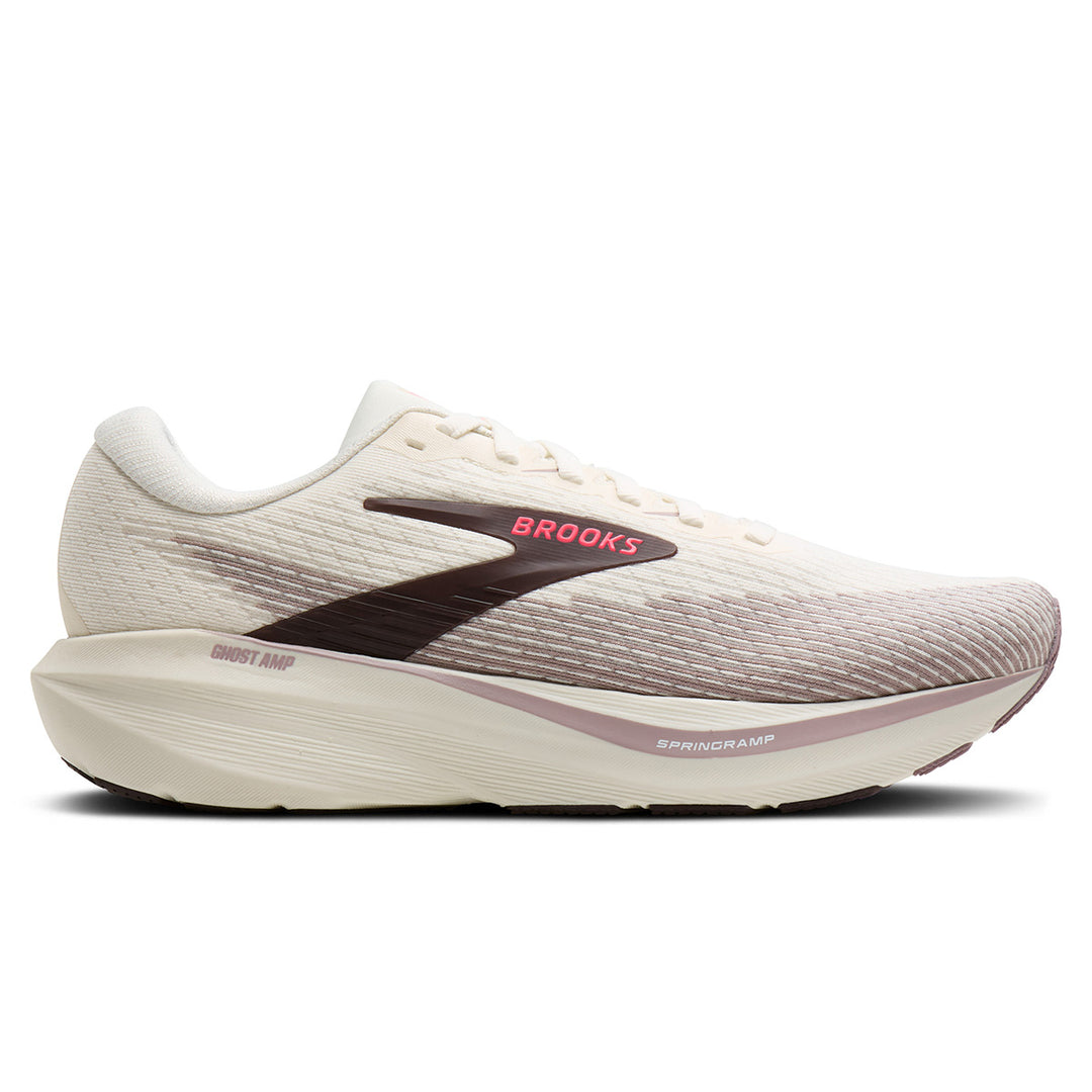 Brooks Ghost AMP Womens | Arctic Wolf/dove/pink