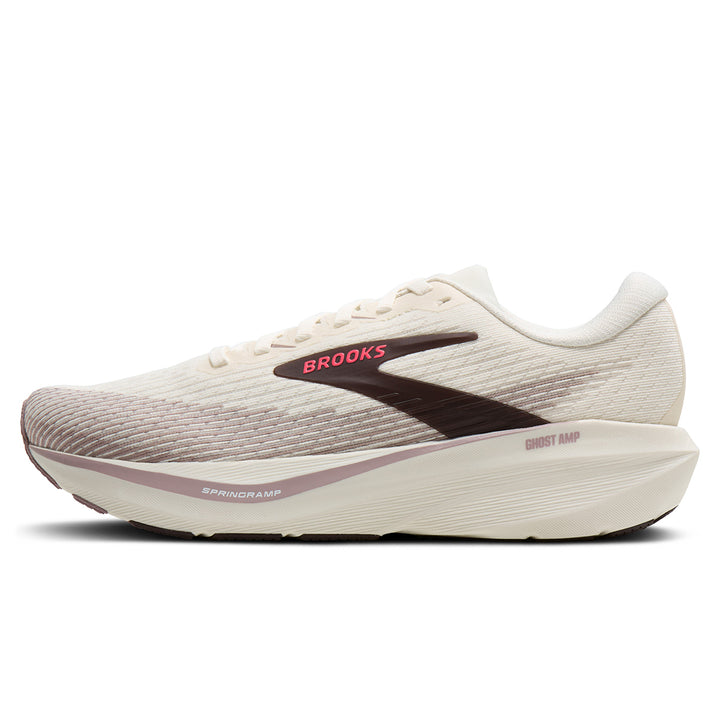 Brooks Ghost AMP Womens | Arctic Wolf/dove/pink