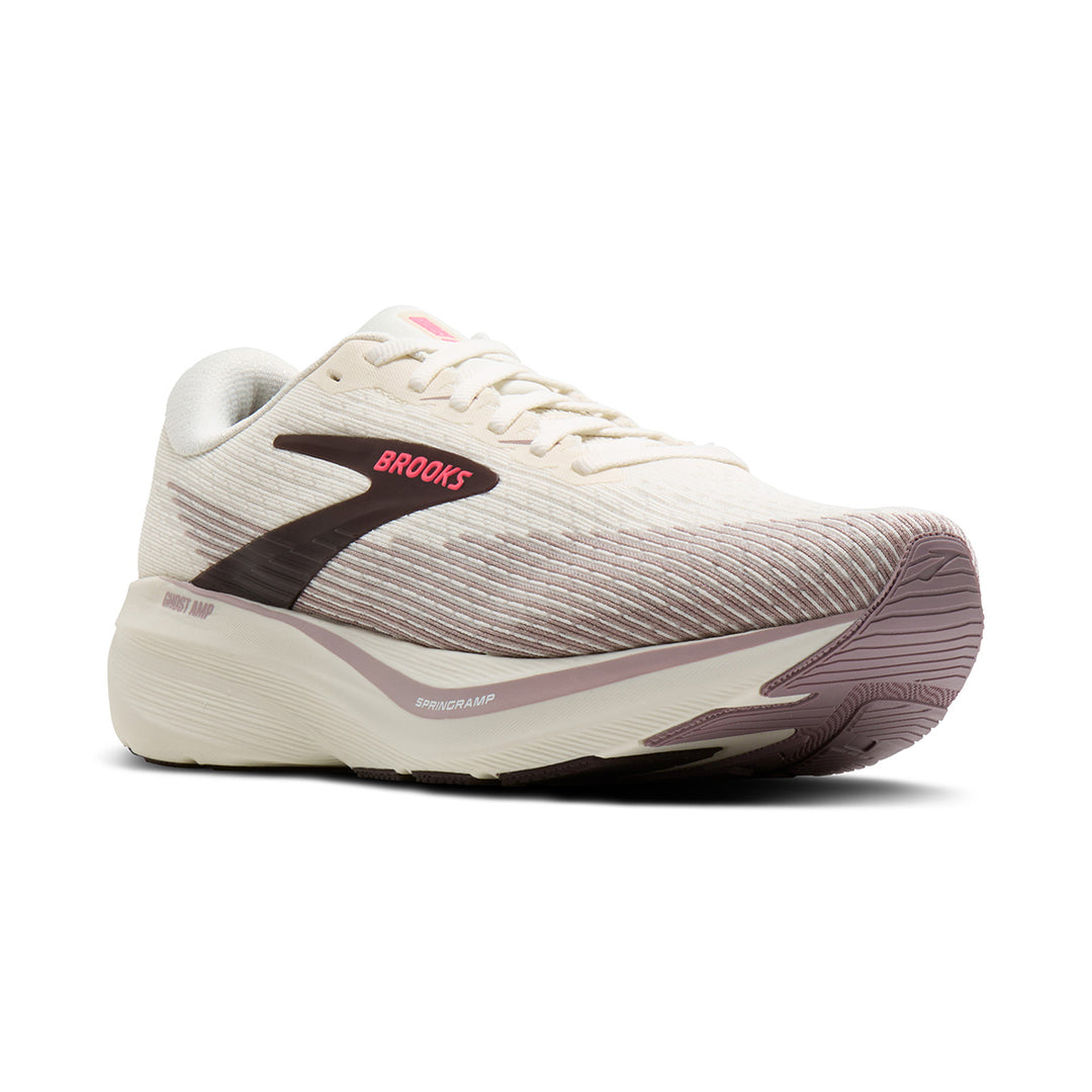 Brooks Ghost AMP Womens | Arctic Wolf/dove/pink