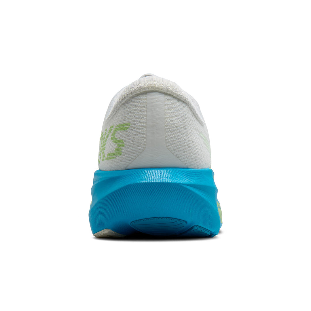 Brooks Ghost Amp Mens | White/blue/paradise Green