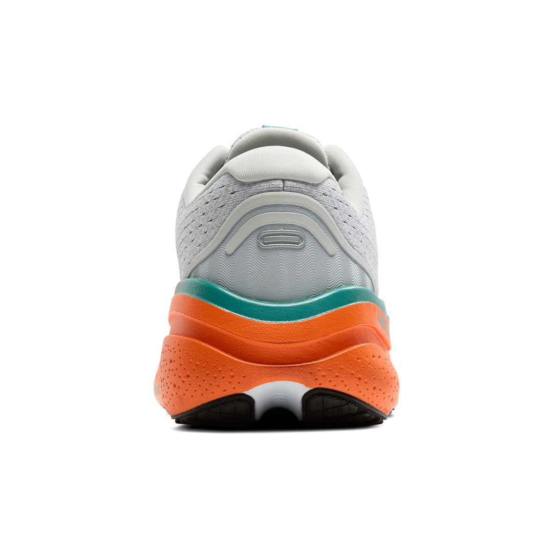 Brooks Ghost Max 2 Mens | Oyster Mushroom/orange/teal