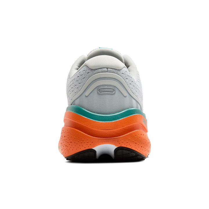 Brooks Ghost Max 2 Mens | Oyster Mushroom/orange/teal