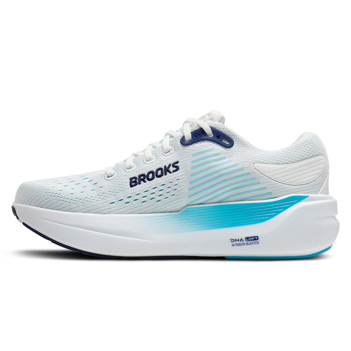 Brooks Ghost Max 3 Mens | Bright White/beacon Blue/teal