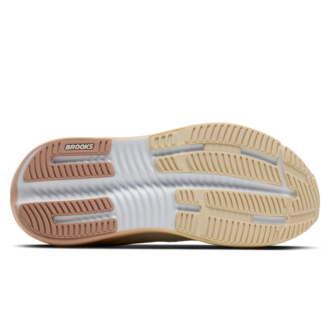 Brooks Ghost Max 4 Womens | White/rose/rutabaga