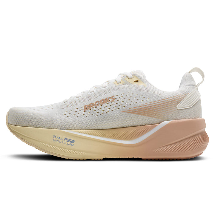 Brooks Ghost Max 4 Womens | White/rose/rutabaga