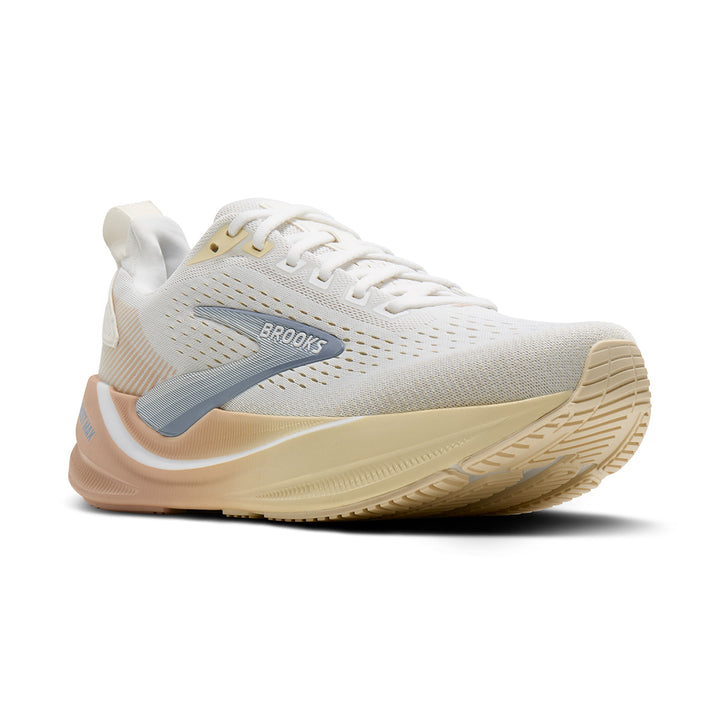 Brooks Ghost Max 4 Womens | White/rose/rutabaga