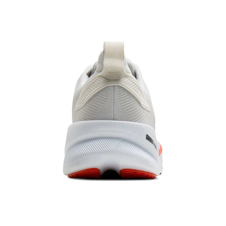 Brooks Ghost Max 4 Mens | White/red/black