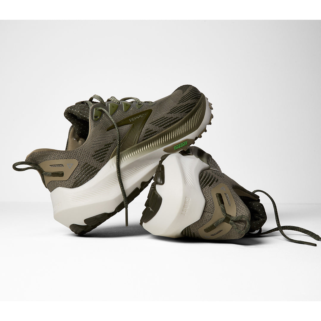 Brooks Ghost Trail Mens | Olive/metallic