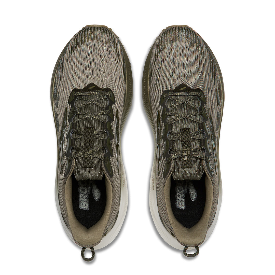Brooks Ghost Trail Mens | Olive/metallic