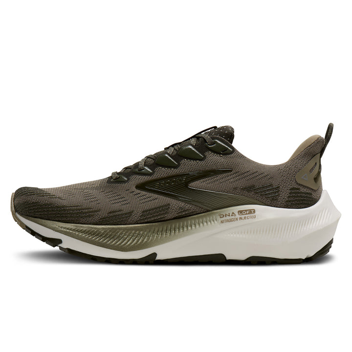 Brooks Ghost Trail Mens | Olive/metallic