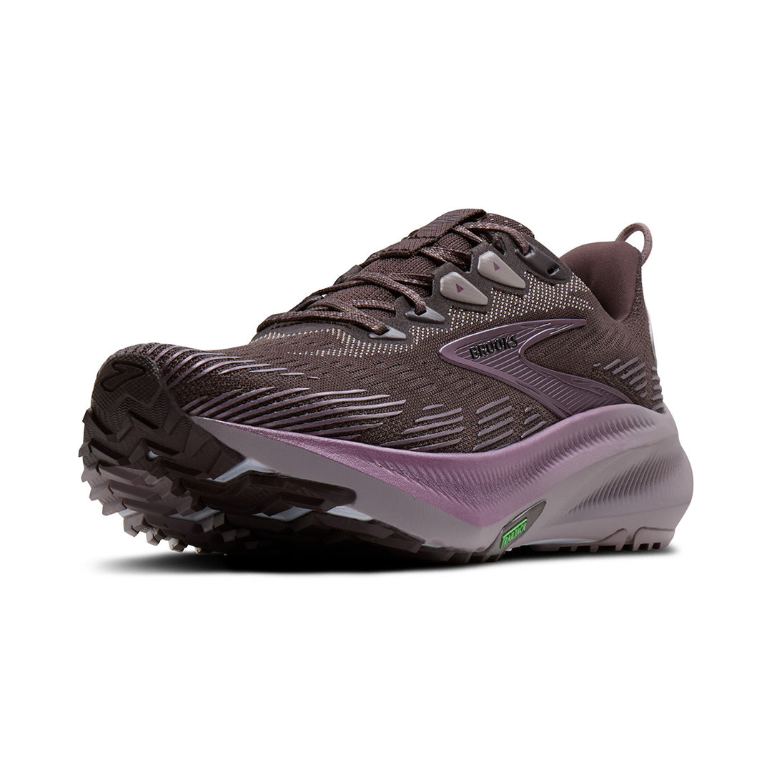 Brooks Ghost Trail Womens | Raisin/purple/metallic