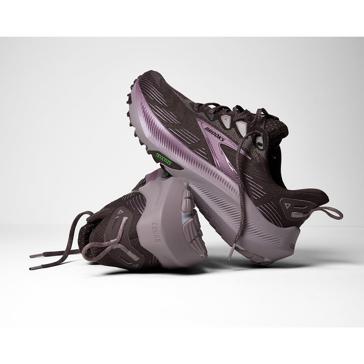 Brooks Ghost Trail Womens | Raisin/purple/metallic