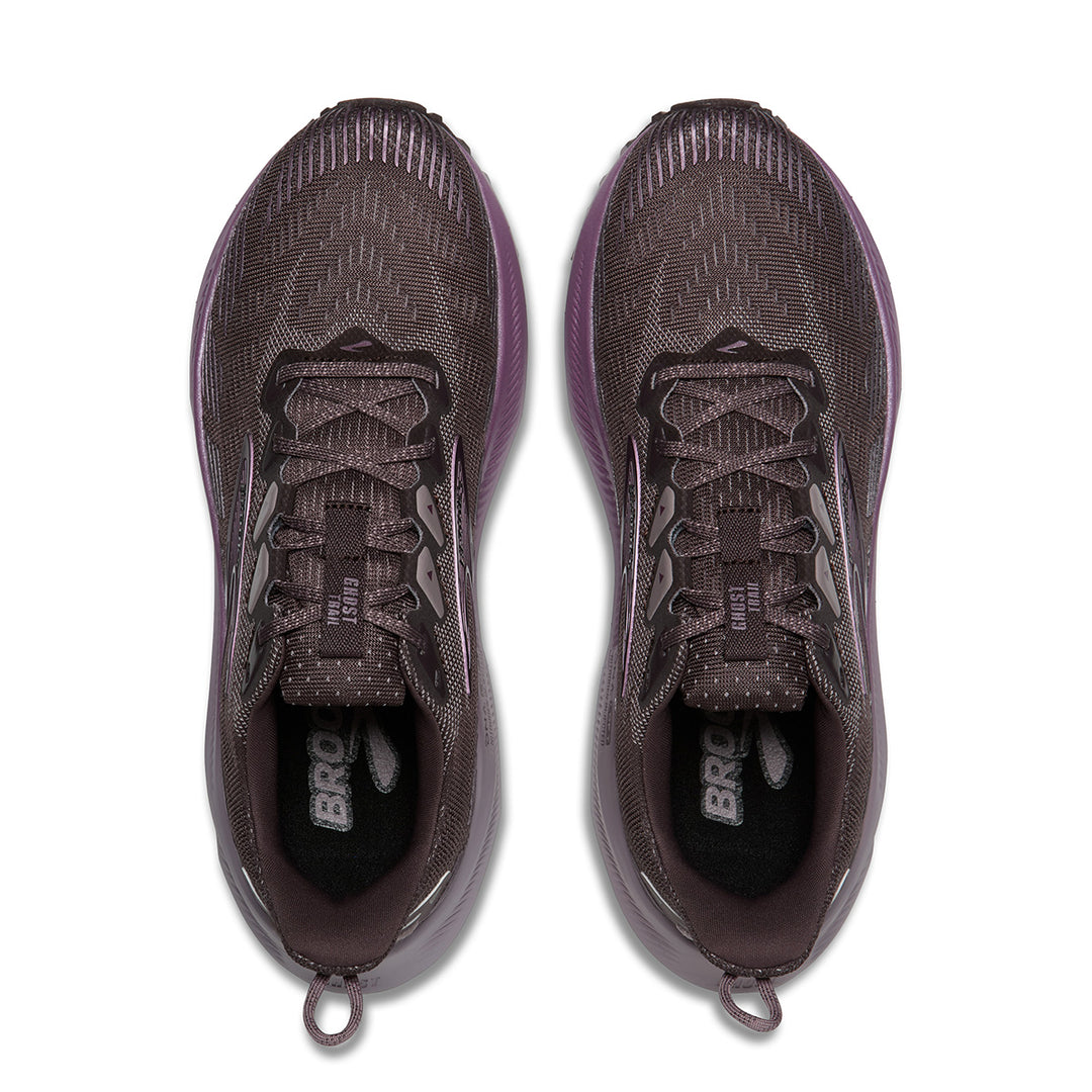 Brooks Ghost Trail Womens | Raisin/purple/metallic