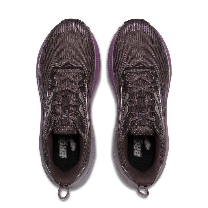 Brooks Ghost Trail Womens | Raisin/purple/metallic